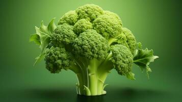 della natura fusione di vivace verdura e croccante textures venire per vita nel un' fiori di brocco, un' capriccioso combinazione di broccoli e cavolfiore quello incarna il essenza di fresco produrre, ai generativo foto