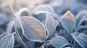 stagione inverno pianta rurale paesaggio ai generato foto