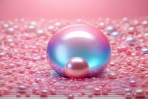 rosa perla sfondo, perla sfondo, perla sfondo, rosa perla sfondo, ai generativo foto