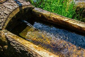 acqua nel lozère, Francia foto