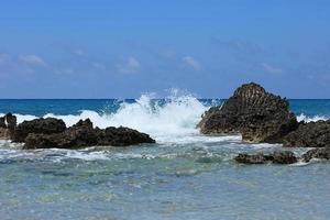 spiaggia di falassarna laguna blu isola di creta estate 2020 vacanze covid19 foto