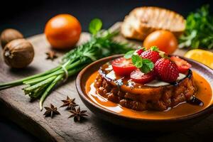 il migliore cibo nel il mondo è non nel un' ristorante, è nel il tuo proprio cucina. ai-generato foto