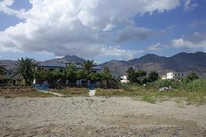 vacanze a frangokastello spiaggia isola di creta estate greca sfondo foto