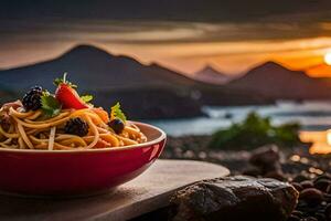 il migliore cibo nel il mondo. ai-generato foto