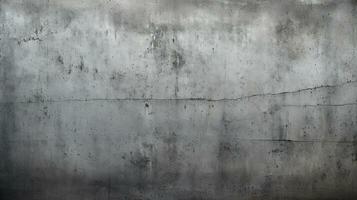 grigio ruvido grunge struttura. sporco squallido polveroso sfondo. copia spazio. ai generativo. foto