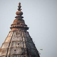 bellissimo Visualizza di orchha palazzo forte, raja Mahal e chaturbhuj tempio a partire dal jahangir mahal, orcha, madhya pradesh, jahangir Mahal orchha forte nel orcha, madhya pradesh, indiano archeologico siti foto