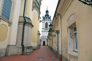 lviv, Ucraina - settembre 10, 2022 st. georges Cattedrale o Cattedrale di yuri è un' barocco rococò Cattedrale collocato nel il città di Lviv foto