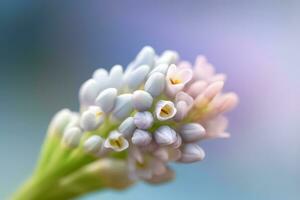 fresco lilla fiorire bellissimo viola fiori. neurale Rete ai generato foto