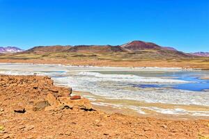 piedras rojas - atacama deserto - san pedro de atacama. foto