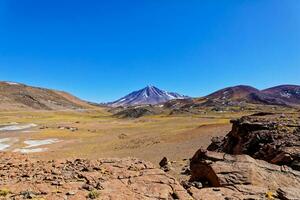 piedras rojas - atacama deserto - san pedro de atacama. foto