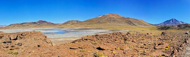 piedras rojas - atacama deserto - san pedro de atacama. foto