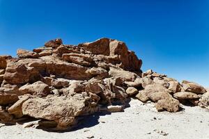 erba buenas archeologico luogo - chile. grotta dipinti - atacama deserto. san pedro de atacama. foto