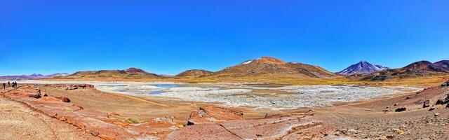 piedras rojas - atacama deserto - san pedro de atacama. foto