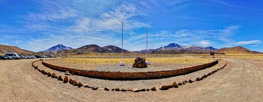 piedras rojas - atacama deserto - san pedro de atacama. foto