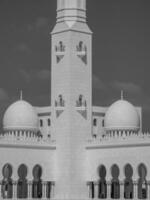 Moschea di Abu Dhabi foto