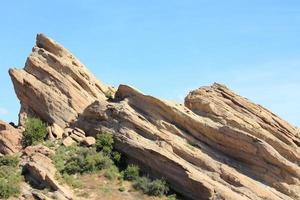 enorme roccia alla periferia di los angeles, usa foto