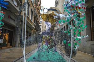 festa dei fiori a girona temps de flors, spagna. 2018 foto