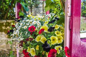 festa dei fiori a girona temps de flors, spagna. 2018 foto