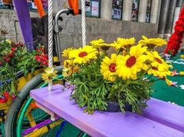 festa dei fiori a girona temps de flors, spagna. 2018 foto