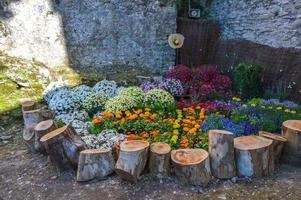 festa dei fiori a girona temps de flors, spagna. 2018 foto