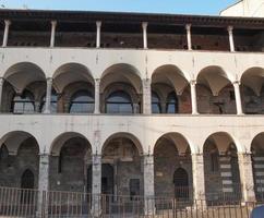 commenda di convento pre cattolico, parte del complesso della chiesa di san giovanni a genova, italia foto