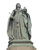 statua della regina vittoria a birmingham foto