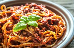 spaghetti alla bolognese foto