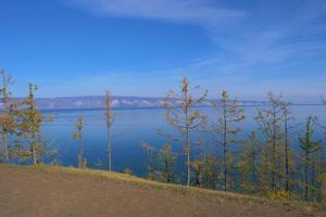 isola del lago baikal olkhon in una giornata di sole, irkutsk russia