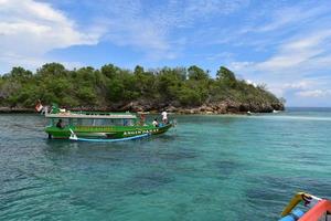bellissimo mare natura di lombok indonesia foto
