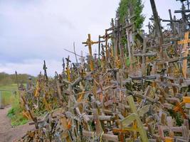 patrimonio mondiale collina delle croci in lituania foto