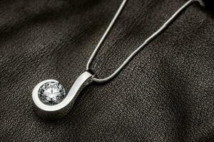 diamante pendente collane foto