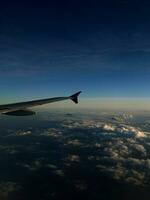 aereo Visualizza a partire dal aereo finestre foto