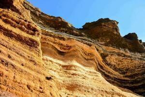 Visualizza di il roccioso paesaggio foto