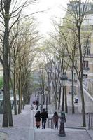 vista sullo skyline parigi francia foto