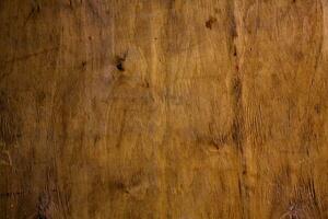 vecchio legna struttura sfondo, superficie con vecchio naturale colorato Di legno, superiore Visualizza. grano tavolo superficie. foto