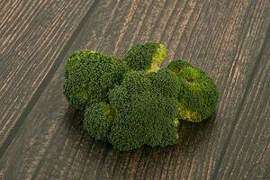 crudo maturo verde broccoli cavolo foto