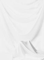 panno di seta satinato bianco per lo sfondo del podio, foto