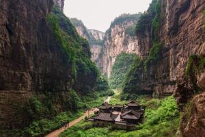 Wulong National Park, Chongqing, Cina