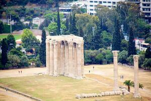 vista di Atene foto