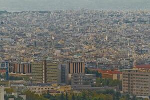veduta aerea di Salonicco, in Grecia foto