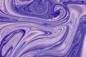 fondo creativo di struttura di marmorizzazione della lavanda blu con abstract foto