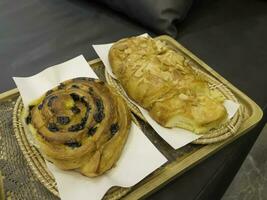 francese prima colazione con pasticcini a opera a partire dal casa foto