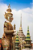 demone custode wat Phra Kaew mille dollari palazzo bangkok foto