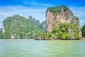 bellissimo scenario di phang nga nazionale parco nel Tailandia foto