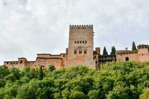 il Alhambra palazzo nel granada, Spagna foto