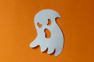 Halloween fantasma carta tagliare elemento foto