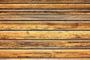 vecchio di legno sfondo con orizzontale tavole. vecchio di legno parete foto