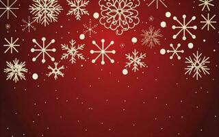 sfondo con i fiocchi di neve per Natale o nuovo anno foto