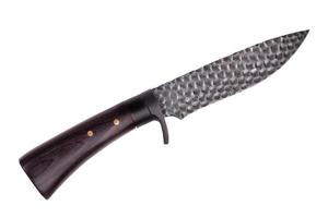 coltello da caccia con manico in legno