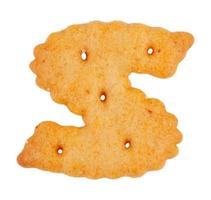 cookie sotto forma di lettera s foto